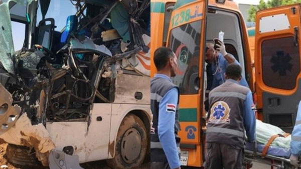 Indian Killed In Bus Accident In Egypt, 16 Tourists Were On Board Indian Killed In Bus Accident In Egypt, 16 Tourists Were On Board