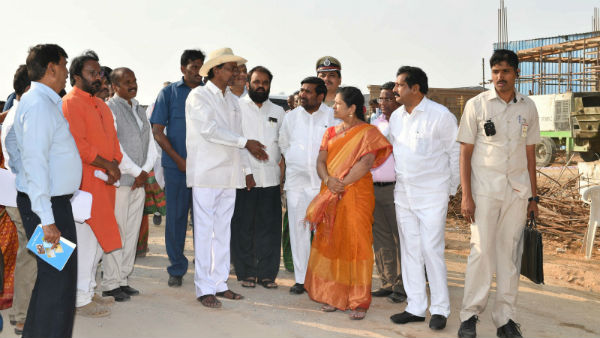 మహా సుదర్శన యాగానికి స్థల పరిశీలన చెయ్యనున్న సీఎం కేసీఆర్ 