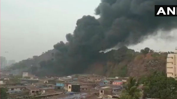 Massive Fire breaks out at Ghatkopar factory in Mumbai,15 fire tenders reach spot 
