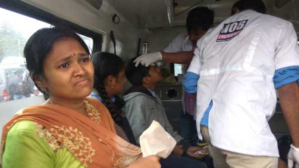 Road Terror: Two students killed after a lorry hit auto in Hyderabads Uppal
