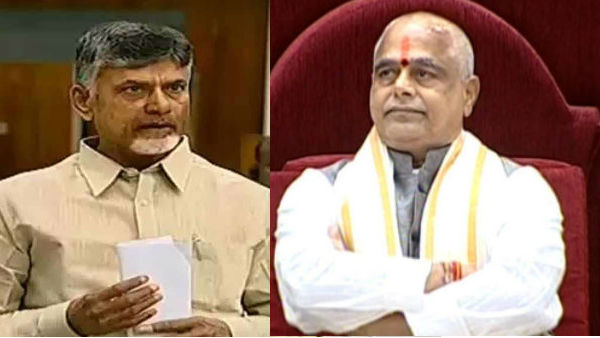 స్పీకర్ వర్సెస్ చంద్రబాబు