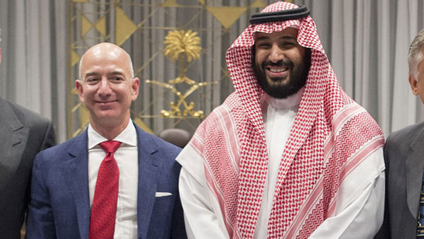  ఒకరి నెంబర్ ఒకరు మార్చుకున్న బెజోస్..సౌదీ యువరాజు