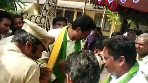 టీడీపీ నేతల గృహ నిర్బంధం..