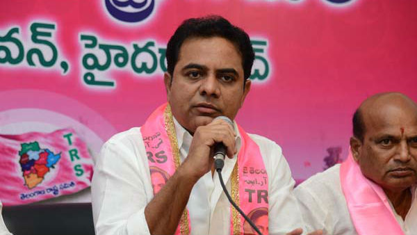 మునిసిపల్ ఎన్నికల్లో కాంగ్రెస్ ప్రత్యర్థి .. బీజేపీకి సీన్ లేదన్న కేటీఆర్ మునిసిపల్ ఎన్నికల్లో కాంగ్రెస్ ప్రత్యర్థి .. బీజేపీకి సీన్ లేదన్న కేటీఆర్