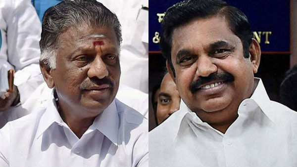 పళని, పన్నీర్‌పై కూడా