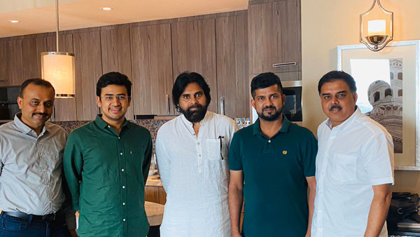 పవన్ కళ్యాణ్‌తో బీజేపీ యువ ఎంపీలు..