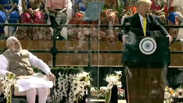 హోరెత్తించిన ట్రంప్ ప్రసంగం..