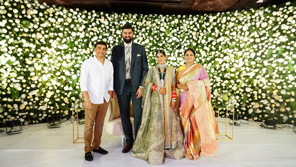 జయసుధ కుమారుడి వివాహ రిసెప్షన్ జయసుధ కుమారుడి వివాహ రిసెప్షన్