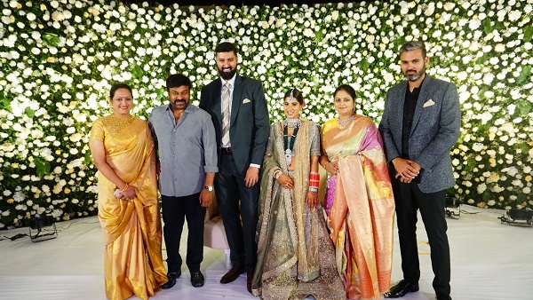 జయసుధ కుమారుడి వివాహ రిసెప్షన్ జయసుధ కుమారుడి వివాహ రిసెప్షన్