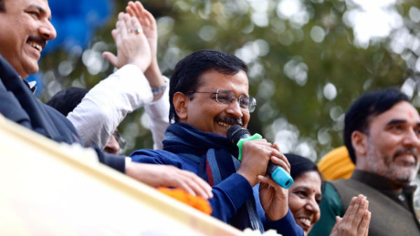 victory speech: Arvind Kejriwal thanks Lord Hanuman, chants Bharat Mata Ki Jai. victory speech: Arvind Kejriwal thanks Lord Hanuman, chants Bharat Mata Ki Jai.