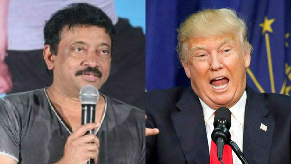 ట్రంప్ పర్యటనను టార్గెట్ చేసిన రాం గోపాల్ వర్మ 