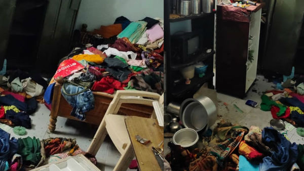 gas cylinder explosion at asmangadh in hyderabad: four injured gas cylinder explosion at asmangadh in hyderabad: four injured