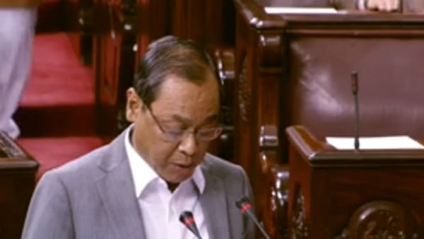 opposition walk out as Ranjan Gogoi takes oath as Rajya Sabha member opposition walk out as Ranjan Gogoi takes oath as Rajya Sabha member