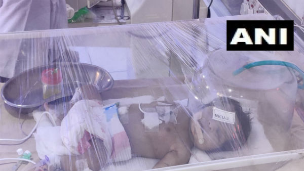  Gujarat: CM Rupani visits Rajkot hospital to check on abandoned newborn with stab wounds