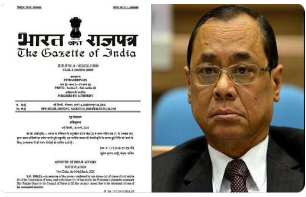 President Ram Nath Kovind Nominates Ex-CJI Ranjan Gogoi To Rajya Sabha