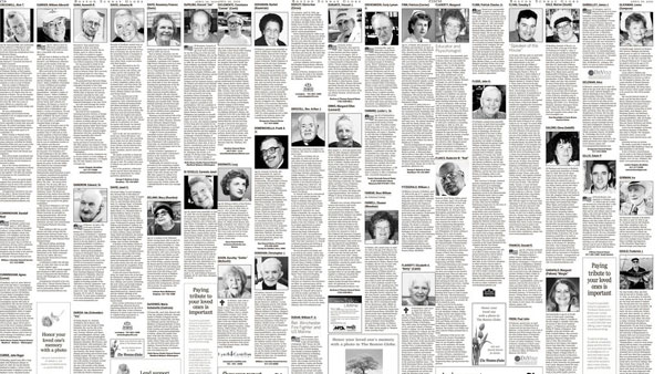 With increase in Coronavirus death toll, US news papers allocates special space for death notices With increase in Coronavirus death toll, US news papers allocates special space for death notices