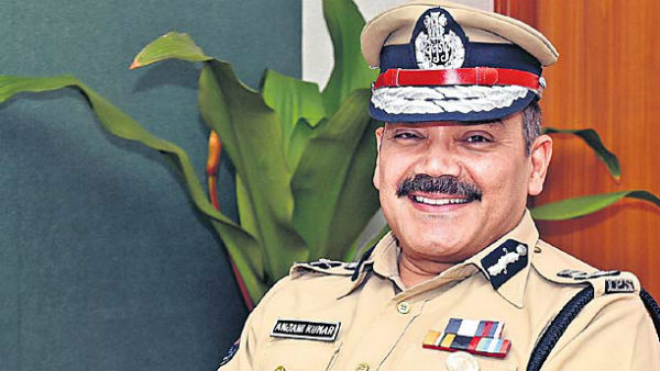 Hyderabad Police Commissioner Anjani Kumar interact with 4000 police personnel Hyderabad Police Commissioner Anjani Kumar interact with 4000 police personnel
