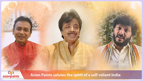 Asian paints sponsors one nation one voice anthem to support nations fight against Coronavirus