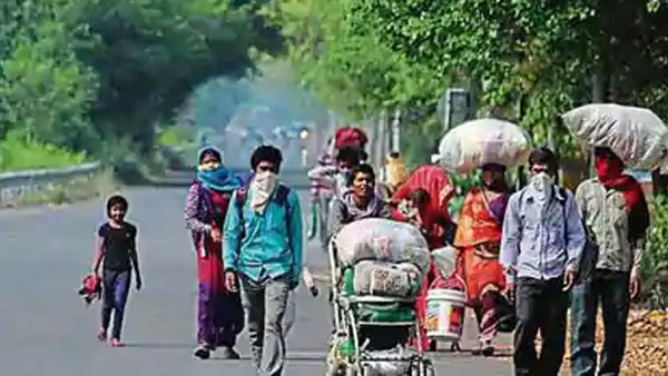  వలస కూలీల బాధలు.. 