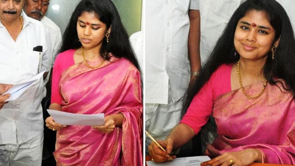 సస్పెన్షన్ ఉపసంహరణ.. సంచైతకు ఊరట... సస్పెన్షన్ ఉపసంహరణ.. సంచైతకు ఊరట...