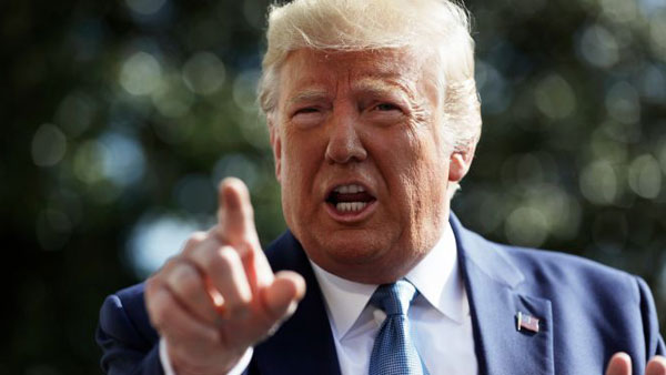 గవర్నర్లకు ట్రంప్ వార్నింగ్..