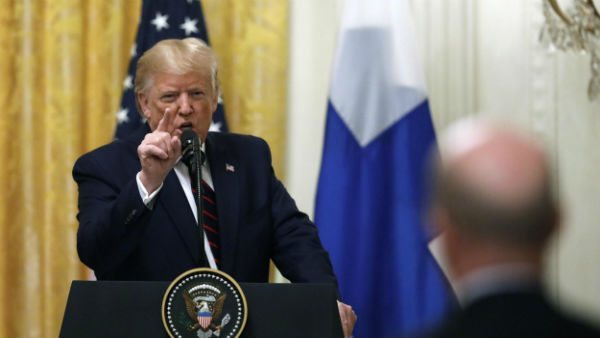 చైనా ఒత్తిడే డబ్ల్యూహెచ్ఓ ఫెయిల్ కు కారణం అన్న ట్రంప్ ..నిధులు నిలిపివేత