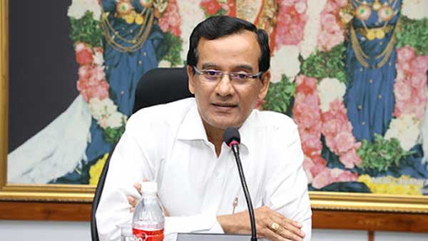 Miscreants have stolen gold and silver ornaments from TTD JEO Basanth Kumar residence