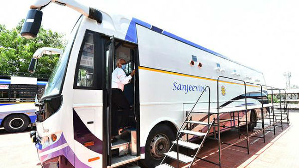 ap governement to lauch 52 sanjivani buses as mobile covid 19 testing labs