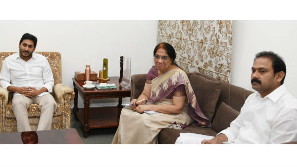 ap cm ys jagan urges centre to extend cs nilam sawhneys term three months once again
