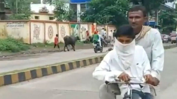 105 కిలోమీటర్ల దూరంలోని పరీక్ష కేంద్రానికి సైకిల్‌పై..