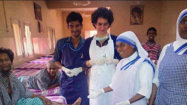 Mother Teresa asked me to work with Missionaries of Charity, says Priyanka Gandhi