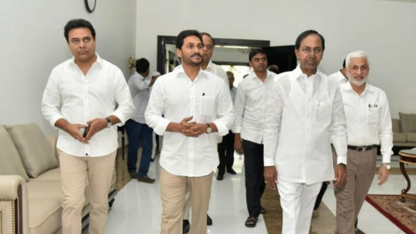 andhra - telangana water disputes: congress mp revanth reddy slams cm kcr and min ktr