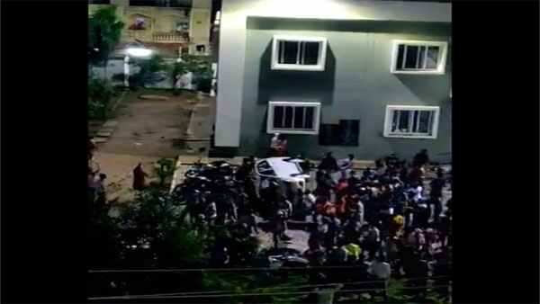 అదే సమయంలో ఎమ్మెల్యే ఇంటిపై...