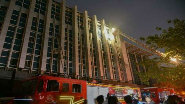 Fire breaks out at a COVID-19-designated hospital in Ahmedabad in Gujarat 
