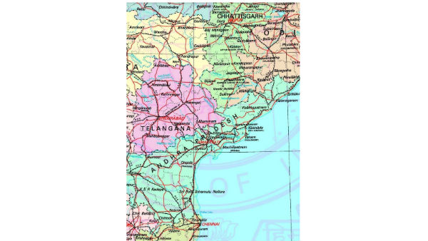 తాజా మ్యాప్‌ల్లో రాజధానిగా అమరావతి...