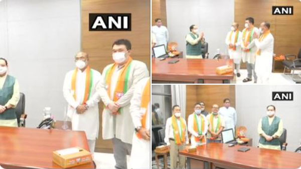 బీజేపీ జాతీయ అధ్యక్షుడితో ఎమ్మెల్యేల భేటీ..