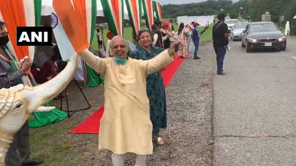 74th Independence Day: Indias Flag Hoisted At New Yorks Times Square and several parts of us