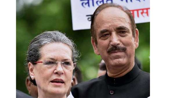 సోనియా నాయకత్వం కోసం ఆజాద్...