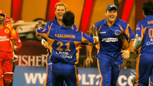 తొలి సీజన్లో దక్కన్ ఛార్జర్స్పై.. తొలి సీజన్లో దక్కన్ ఛార్జర్స్పై..