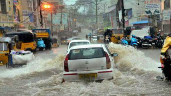 తెలంగాణలో భారీ వర్షాలు