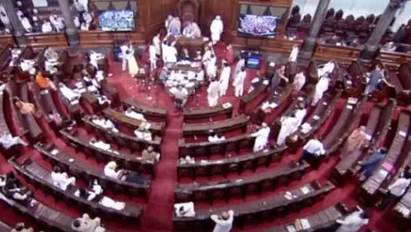 రాజ్యసభలో గందరగోళం.. అవిశ్వాస తీర్మానంపై ఇలా
