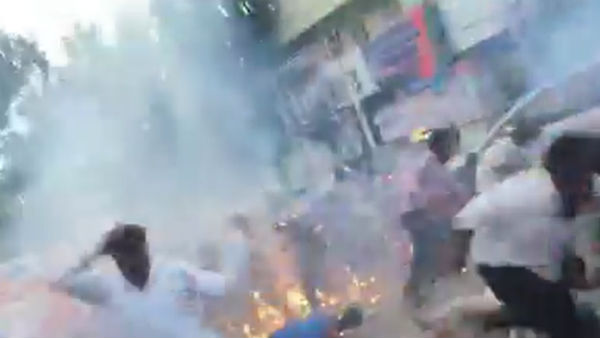  30 మందికి గాయాలు, వీడియో వైరల్