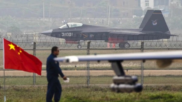 China constructs two new airstrips at Hotan airbase.. China constructs two new airstrips at Hotan airbase..