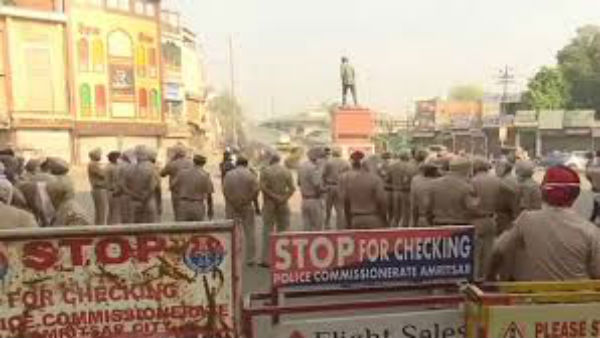 భారీగా మోహరించిన భద్రతా బలగాలు 