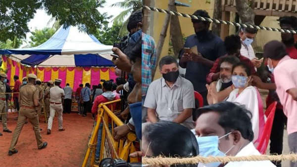 చివరి సారి చూసేందుకు భారీగా వచ్చిన ప్రజలు చివరి సారి చూసేందుకు భారీగా వచ్చిన ప్రజలు