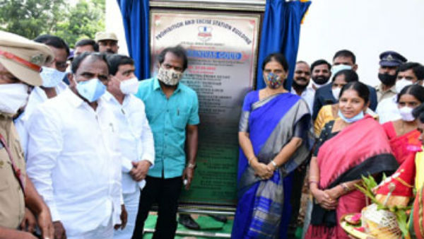 3 crore above palm trees Planting: minister srinivas goud 3 crore above palm trees Planting: minister srinivas goud