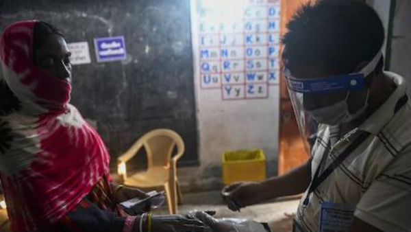 bihar elections: first phase polling ends peacefully:Voters Brave Pandemic, turnout details