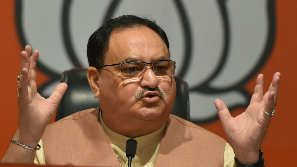 Nadda takes swipe at Tejashwi, ‘son’ should know how his father ruled.. Nadda takes swipe at Tejashwi, ‘son’ should know how his father ruled..