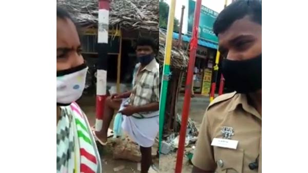 తమిళనాడు పోలీసులు వెరైటీ