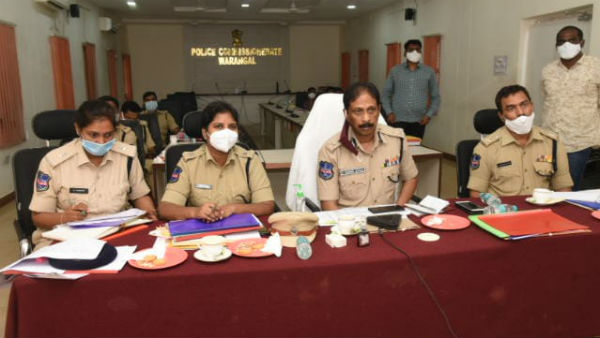 భూ వివాదాల్లో తలదూర్చవద్దని పోలీసులకు వార్నింగ్ ఇచ్చిన వరంగల్ పోలీస్ కమిషనర్ భూ వివాదాల్లో తలదూర్చవద్దని పోలీసులకు వార్నింగ్ ఇచ్చిన వరంగల్ పోలీస్ కమిషనర్